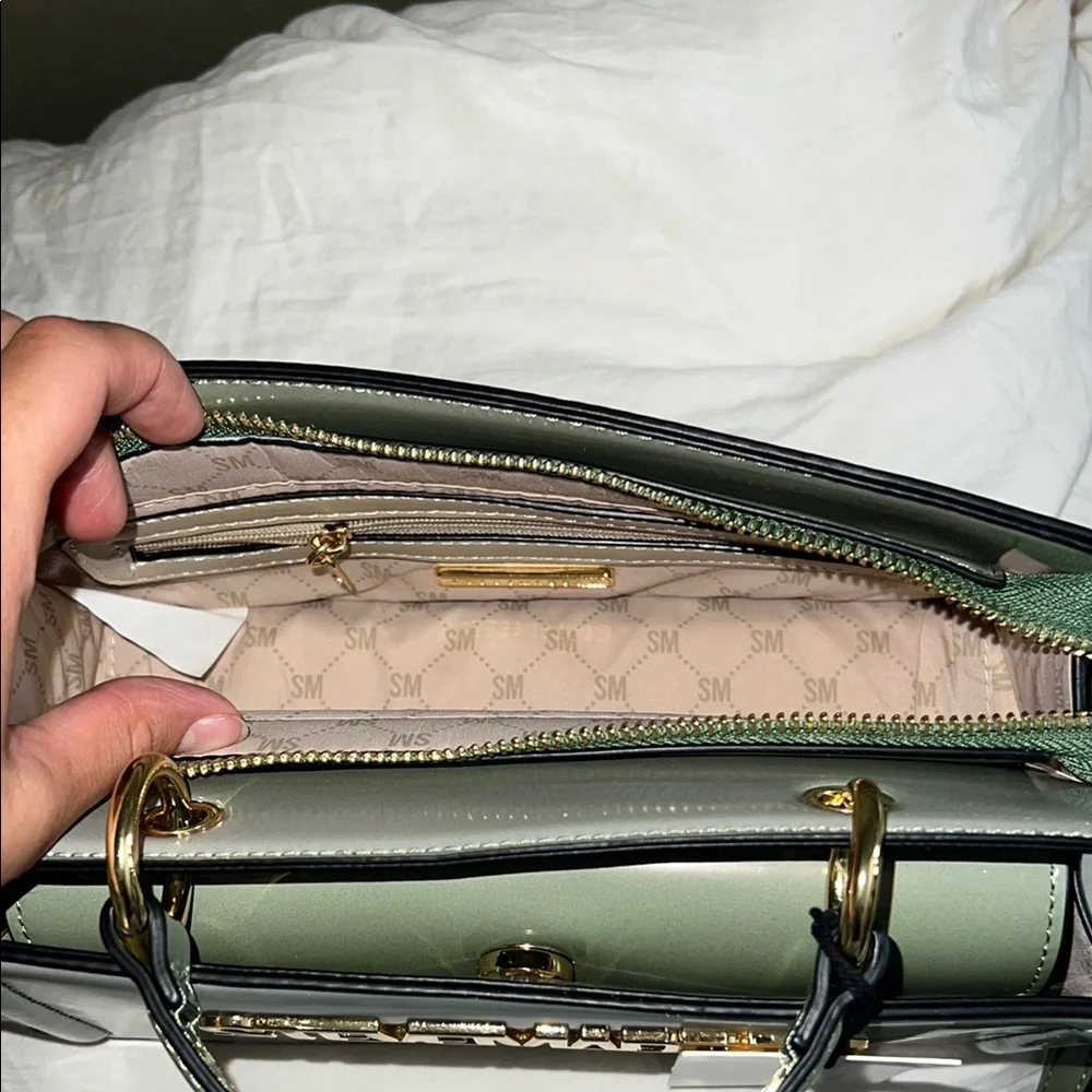 NWT Steve Madden Bevie-O Satchel Bag - Picture 8 of 11